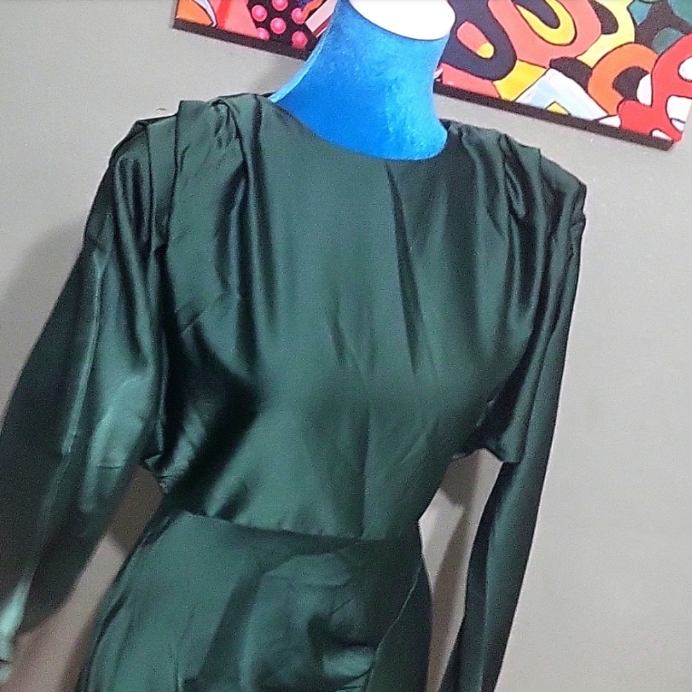 Green dress from Shein medium